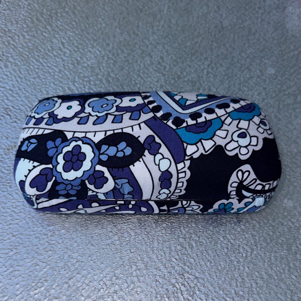Floral Patterned Eyeglasses Case